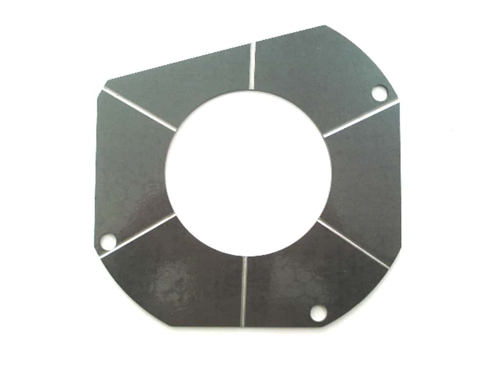PLACA TRASEIRA REDUZIDA 022638/OX14331